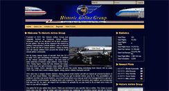 Desktop Screenshot of historicairlinegroup.com